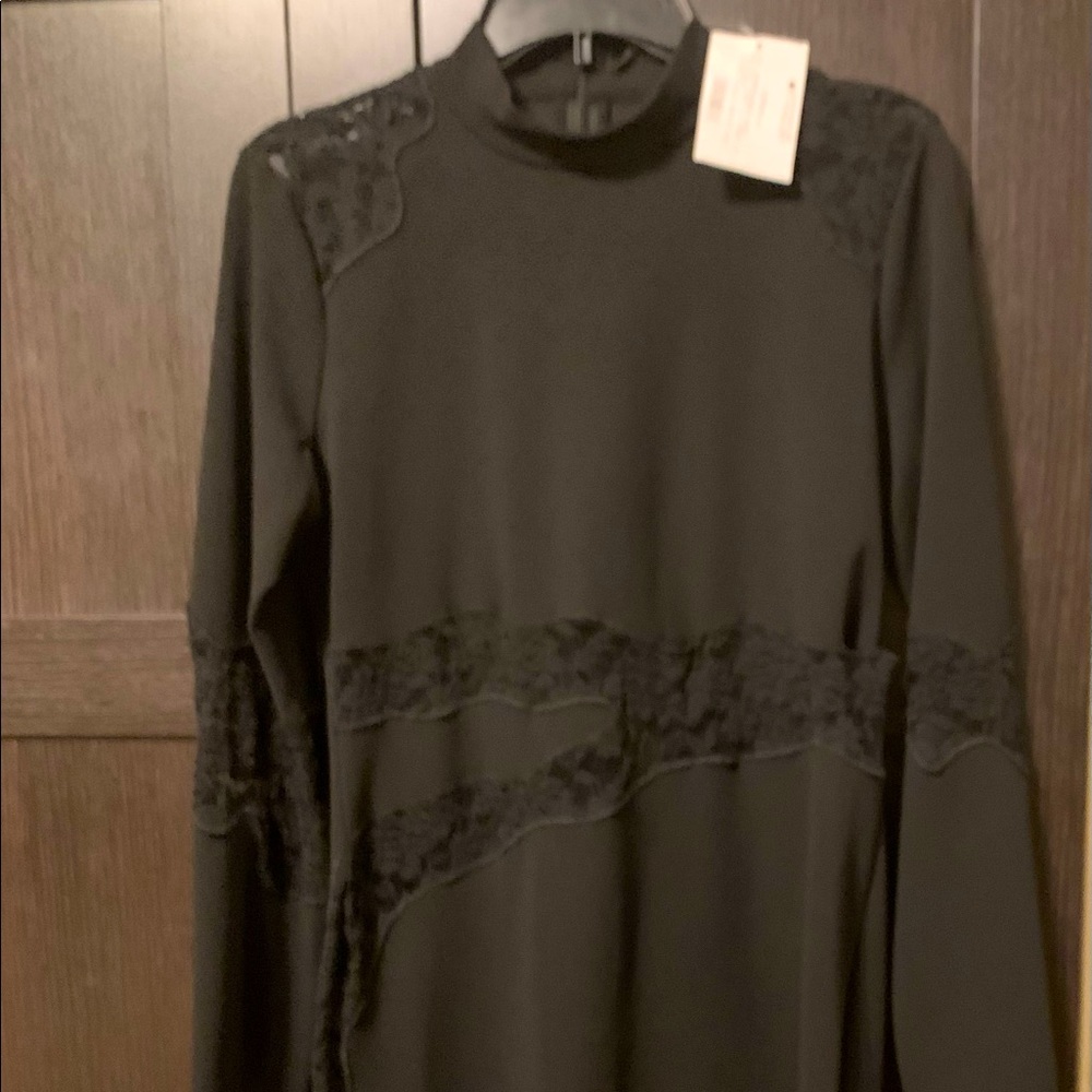Sexy black lace dress. Guess brand